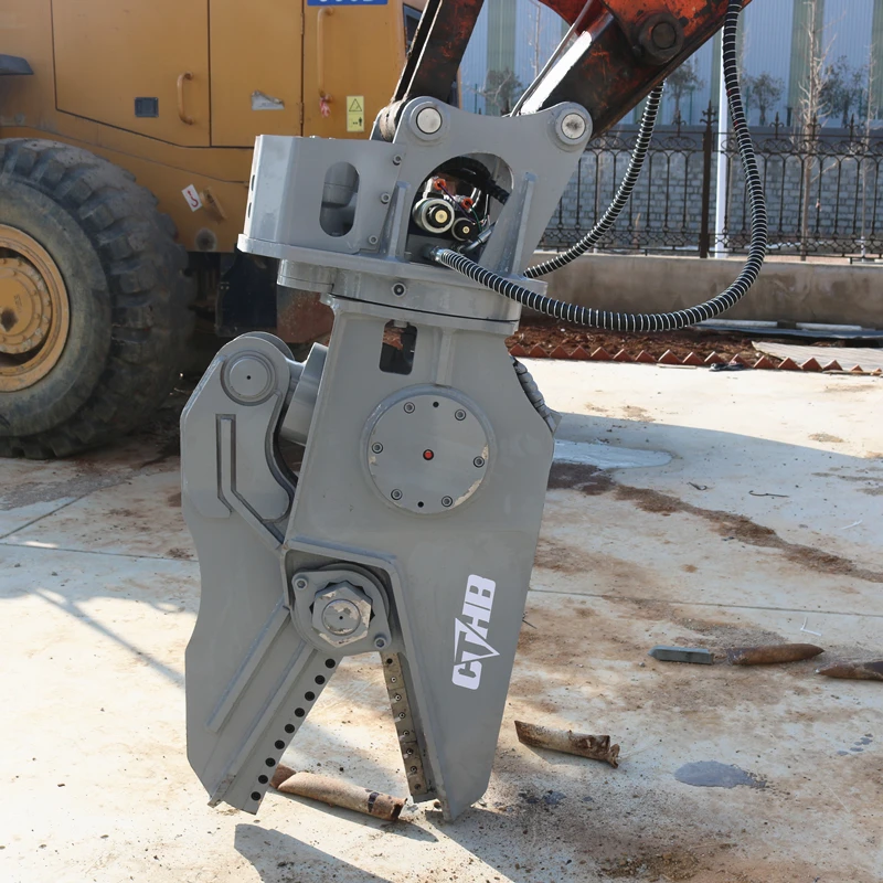 XSH CTHB Small Model Hydraulic Shear with Steel Jaw Blade