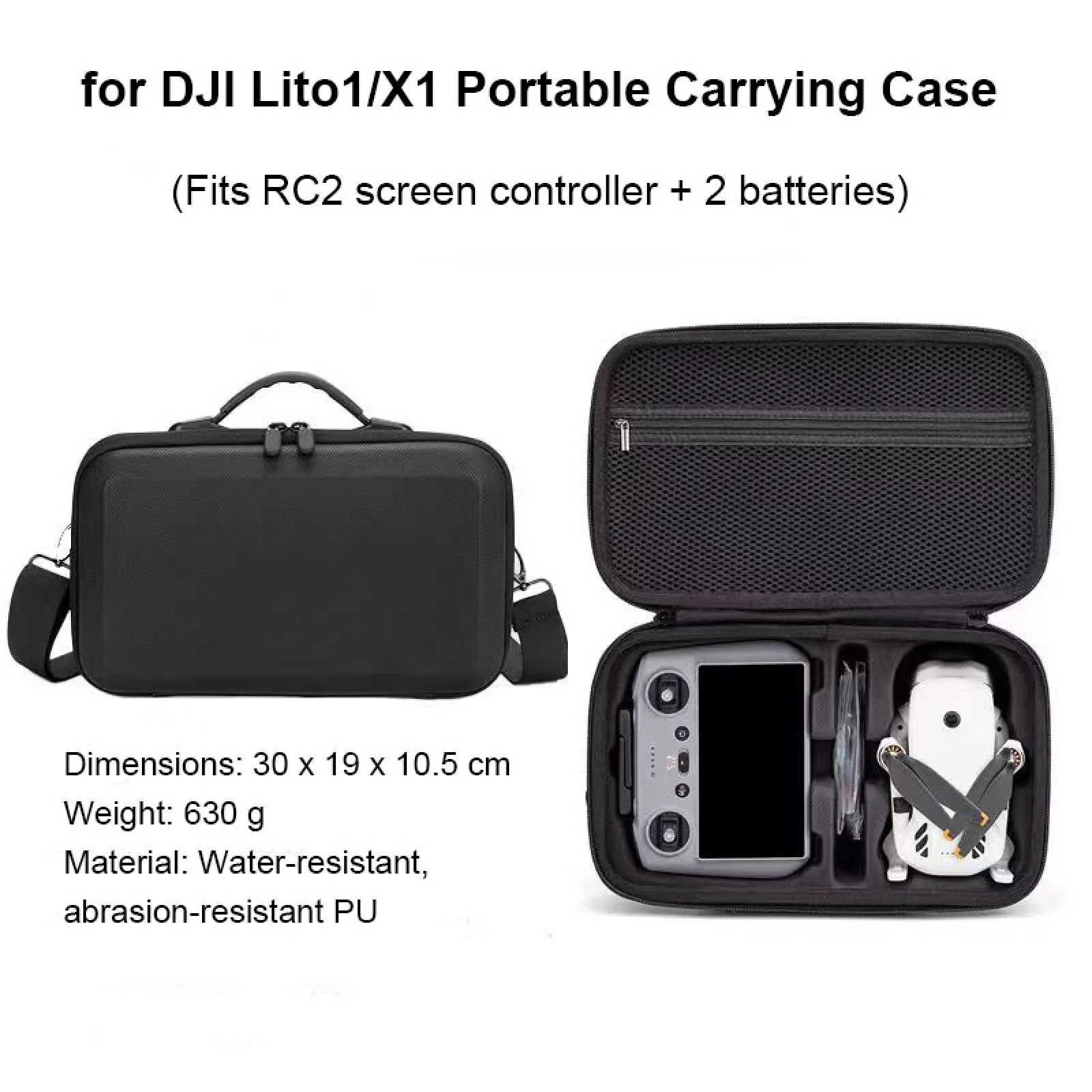 

Storage Bag For DJI Lito1/X1 Shoulder Bag Travel Carrying Case Portable Box For DJI Lito1/X1 RC 2 Controller Drone Accessories