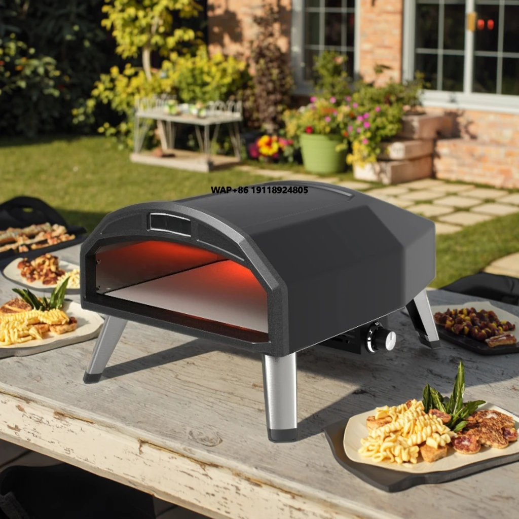 

Easy to Use Outdoor BBQ Baking Horno Pizza Cook 16 Inch Portable Propane Gas Pizza Oven
