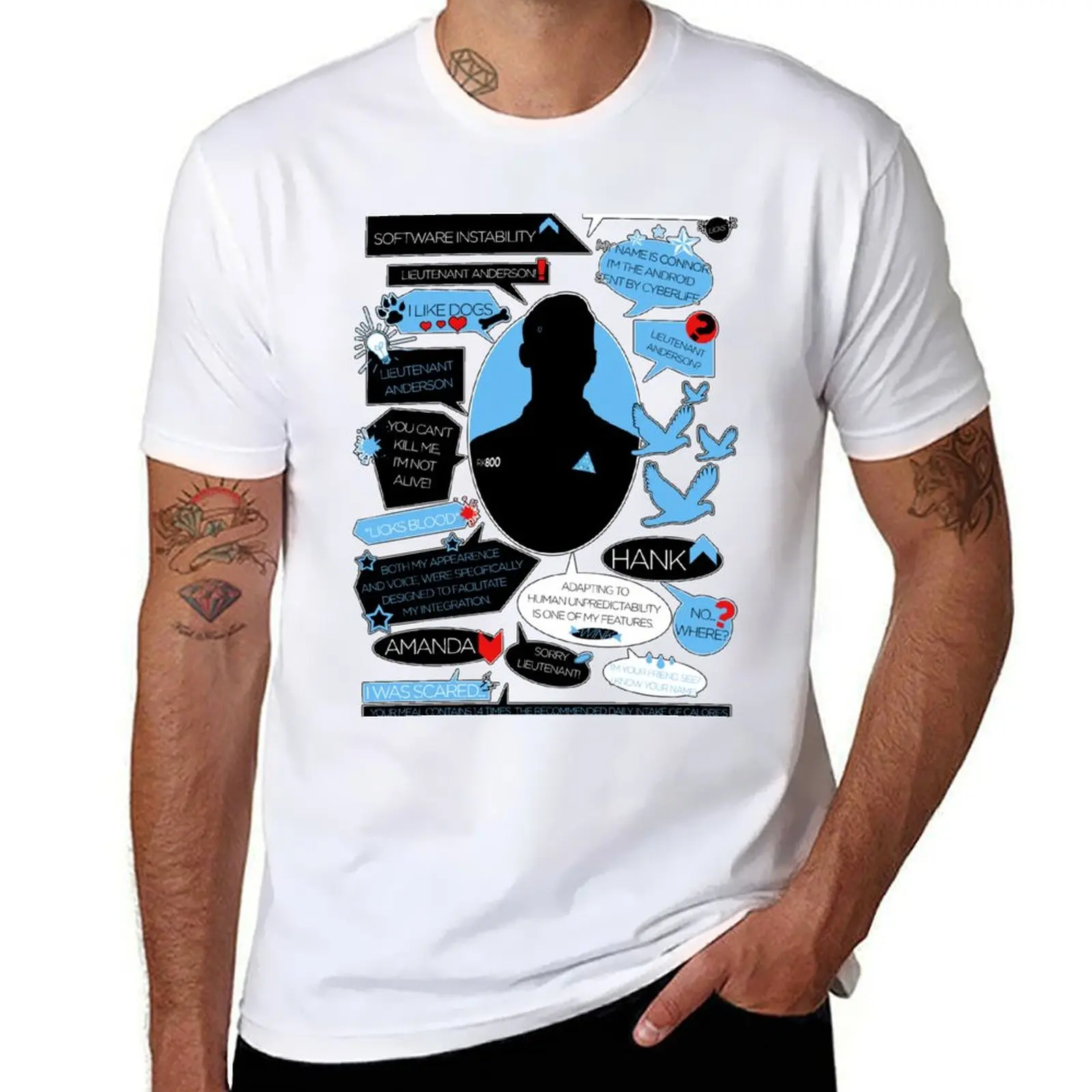 

Connor_Quote T-Shirt black cotton t-shirt plain for man package cotton t shirt man T-Shirt