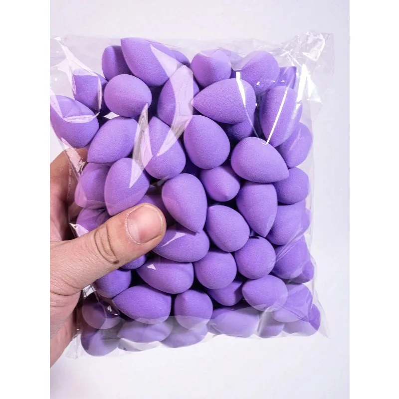 20개입 여행용 휴대용 재사용 가능한 물방울 모양 미니 블렌더 스펀지 뷰티 화장품 파운데이션 화장 스펀지 메이크업 블렌더