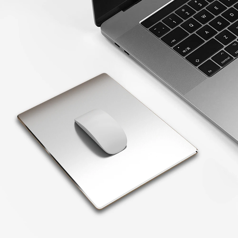 Muismat van aluminiumlegering Snelle en nauwkeurige bediening Muismat voor kantoor, thuis en gamen