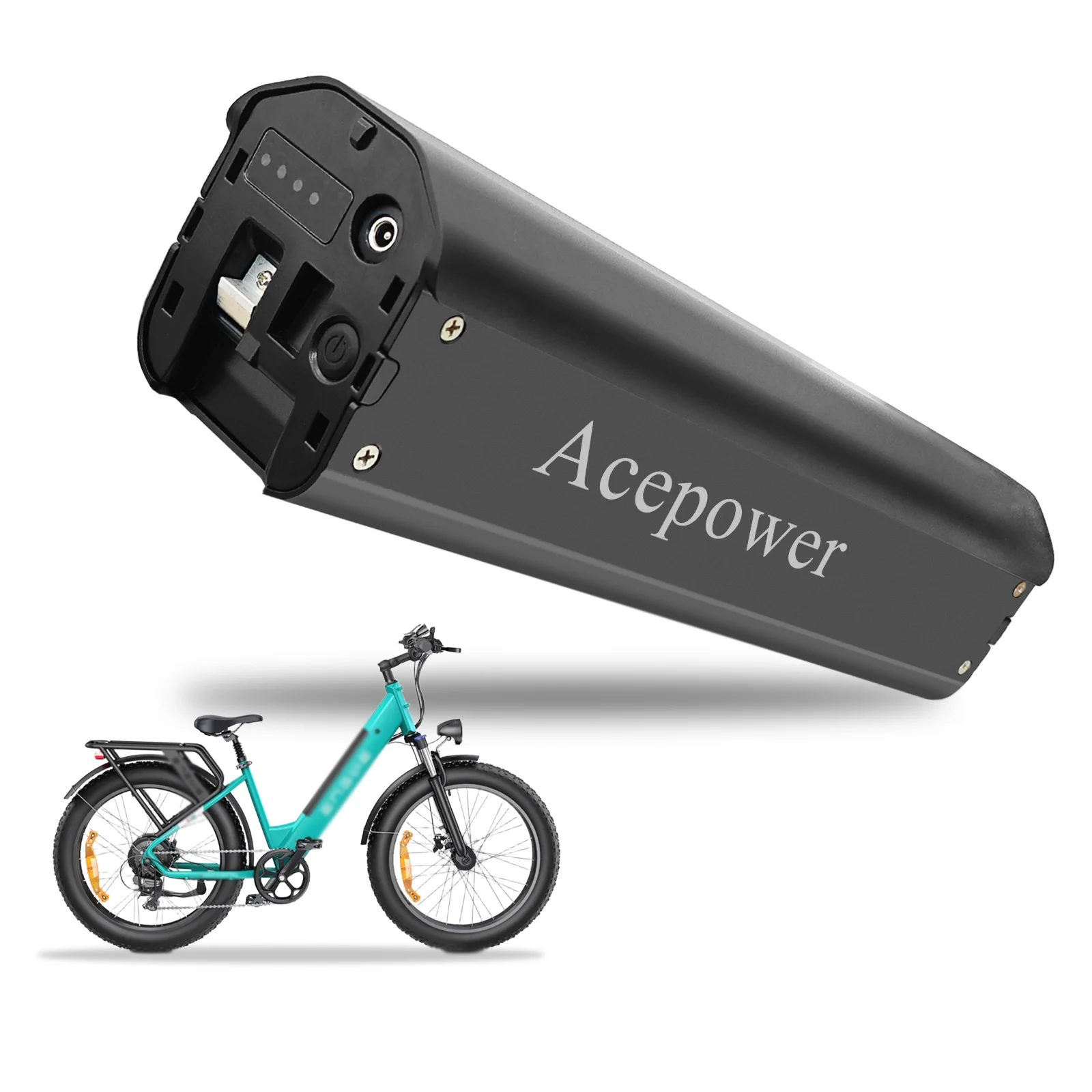 AliExpress ACEBEI-POWER For Engwe E26 Electric Bicycle Battery 48V 16Ah 17.5Ah for Engwe E26 Ebike Replacement Battery Upgrade battery 48V 17.5Ah 16Ah