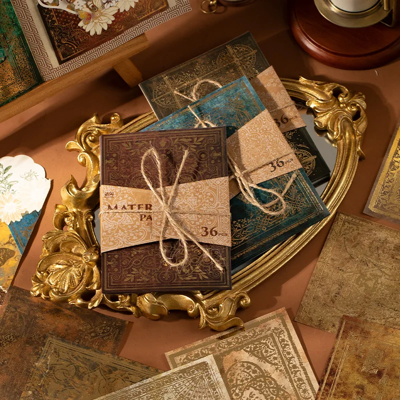 4pcs/Lot Magic Century Stamping Material Paper