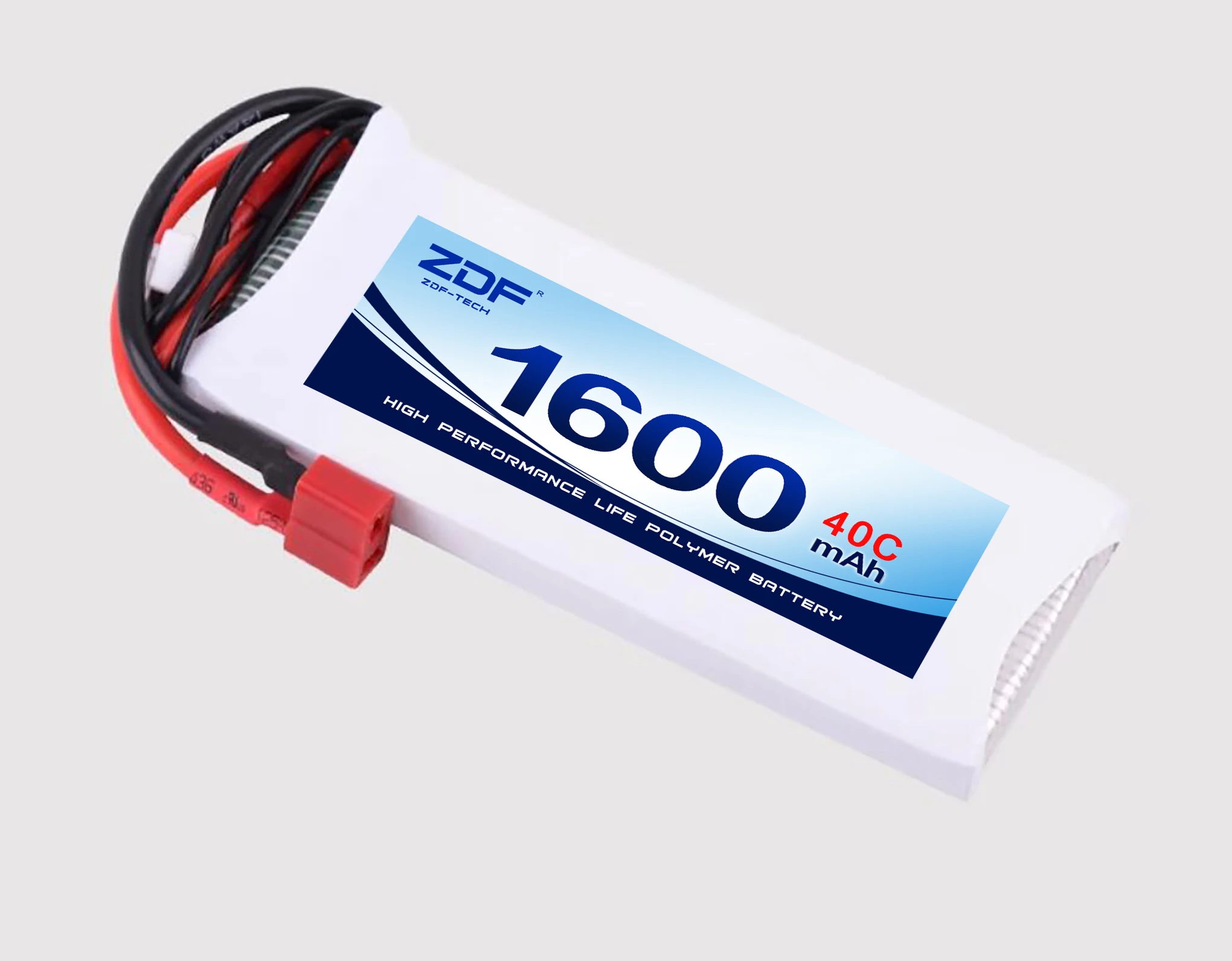 ZDF 2S 6.6V 3S 9.9V 1600mah 40C 3000mah batteria di vita connettore Futaba per ricevitore aereo RC trasmettitore telecomando auto