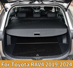 For Toyota RAV4 2022 Accessories RAV 4 2019~2024 2020 MK5 XA50 Car Luxury Trunk Luggage Curtain Trunk Cargo