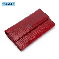 PU Patent Leather Wallet Women Purse Magnetic Ladies Hasp Wallets  Fashion Money Bag Portefeuille Homme billetera hombre