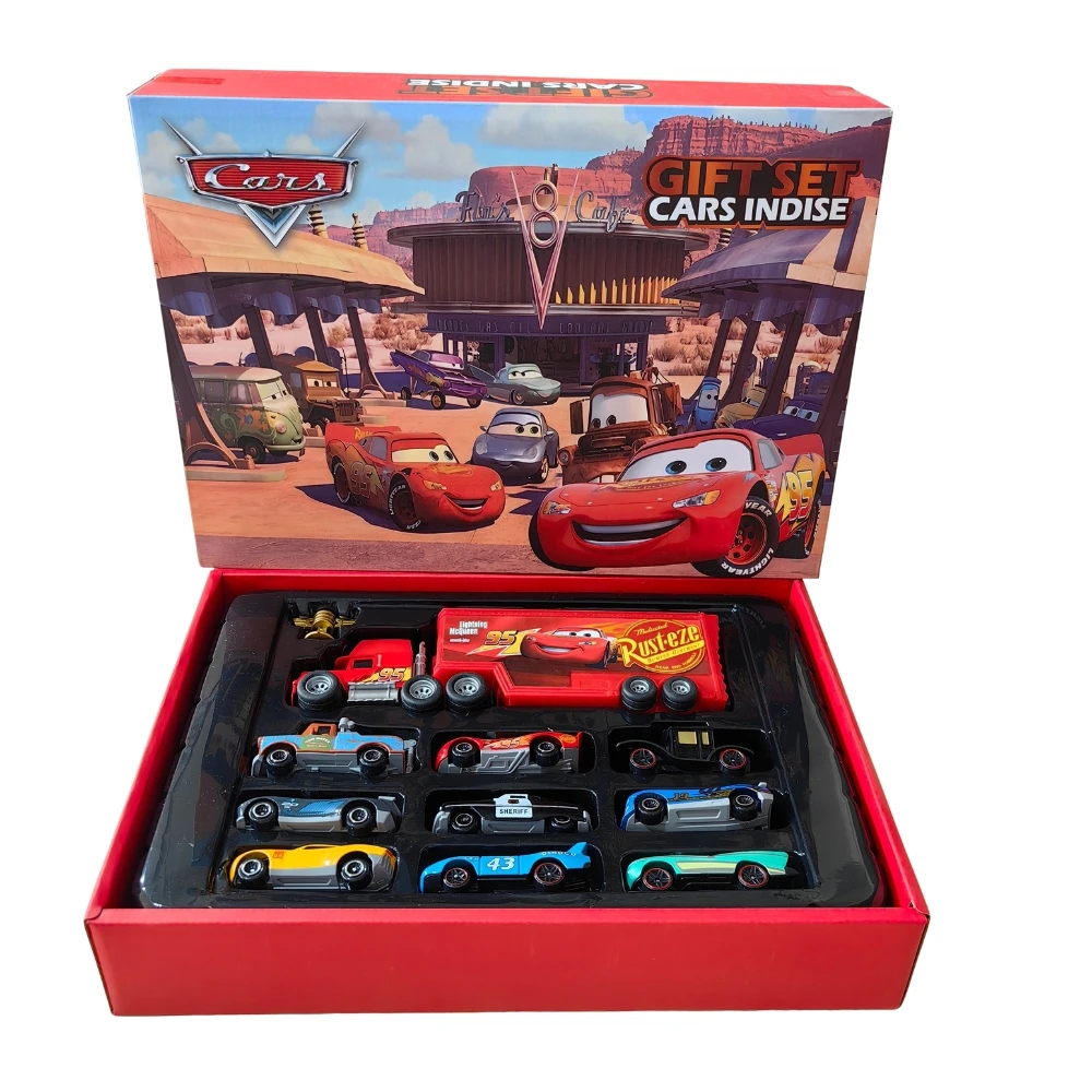 

2026 Лидер продаж, автомобильные машины Disney Pixar, подарочная коробка, металлическая литая под давлением молния Маккуин, модель автомобиля, игрушка Джексон, дядя, грузовик, игрушки на день рождения для мальчика