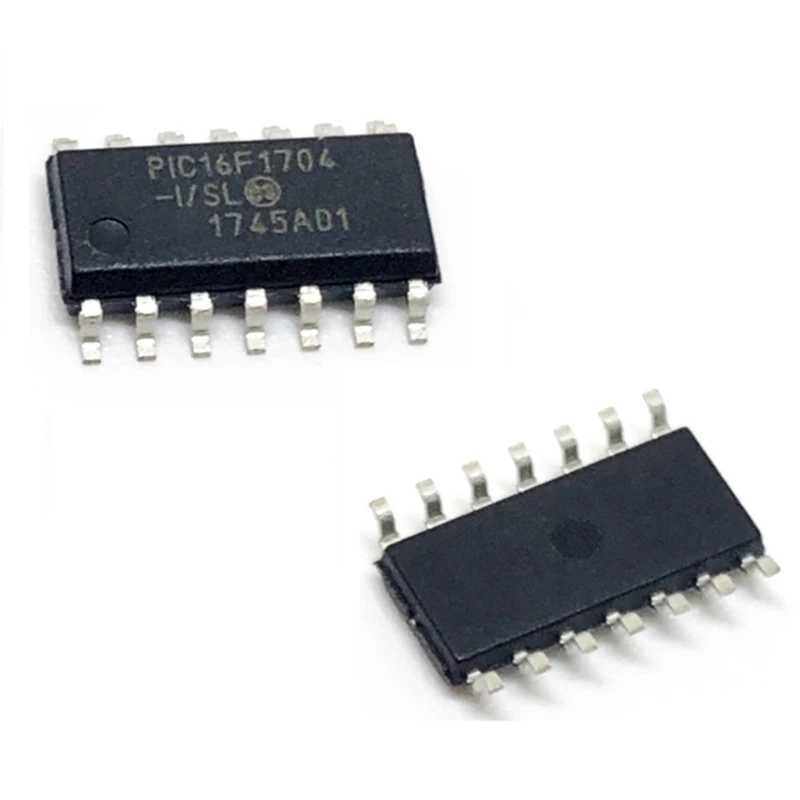 Chip PIC16F1704 piezas/SL SOP14 para reparación de Hashboard, para S9 L3 + S17 + T17 U3 APW9 U12, 5 PIC16F1704-I