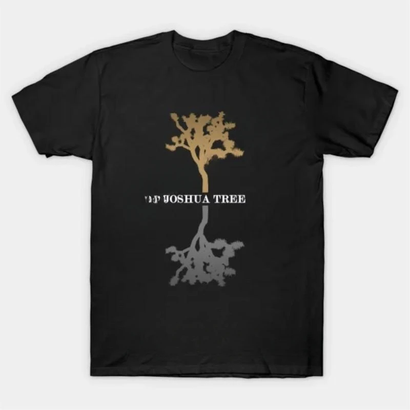 Joshua Tree 30th T Shirt male Oversized short sleeve black top unisex casual tee-shirtNew fashion brand teeshirt cotton t-shirt