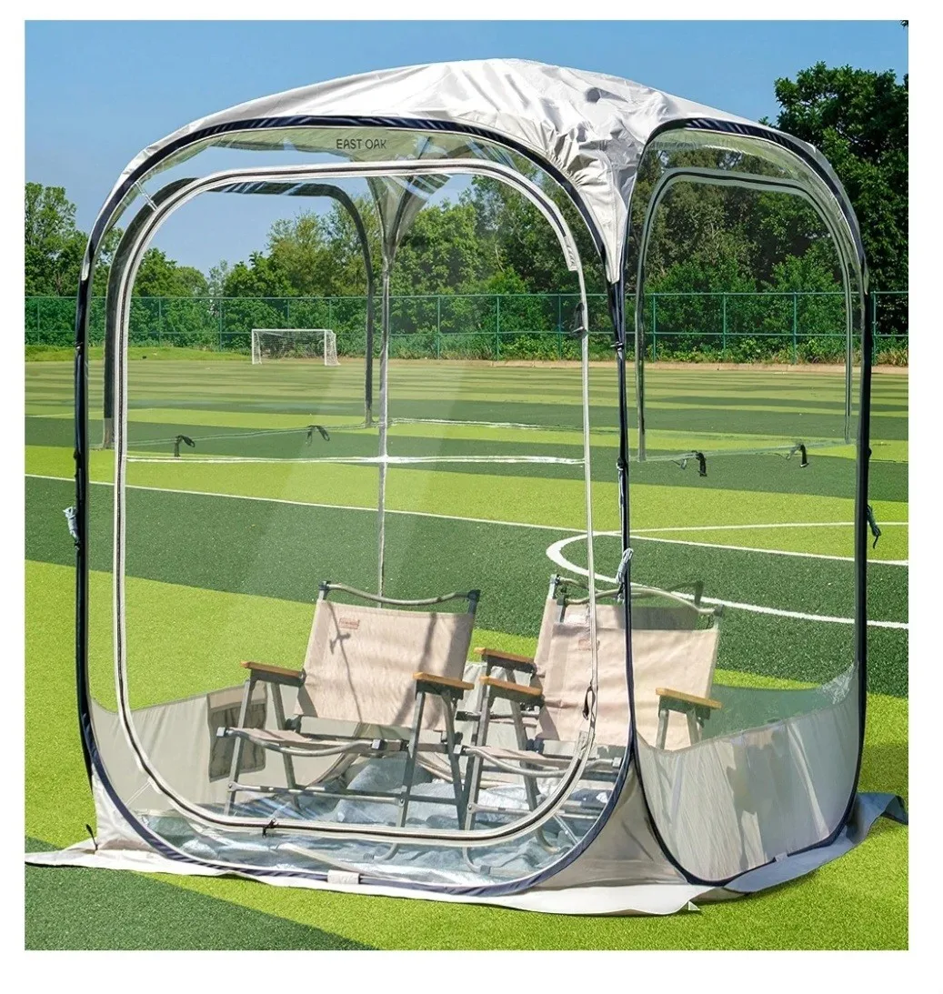 

GazebosClear Pop Up Tent for Outdoor Adventures Fishing and Sports Events Lightweight Portable Bubble Shelter for Nature Lovers