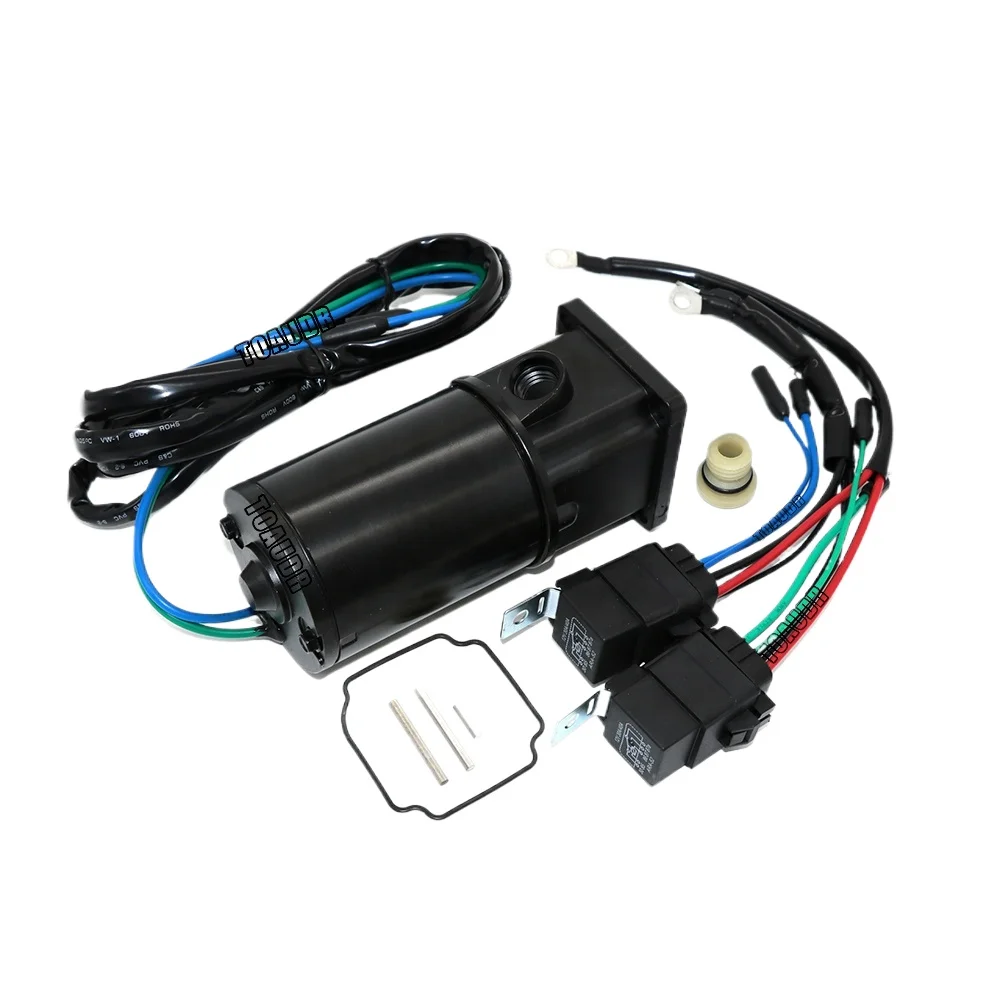

824051 Tilt Trim Motor Kit for Mercury Outboard Motor 4 Stroke 75-125HP 6274 18-6775 Single Ram 2-Wire Included Relays RES