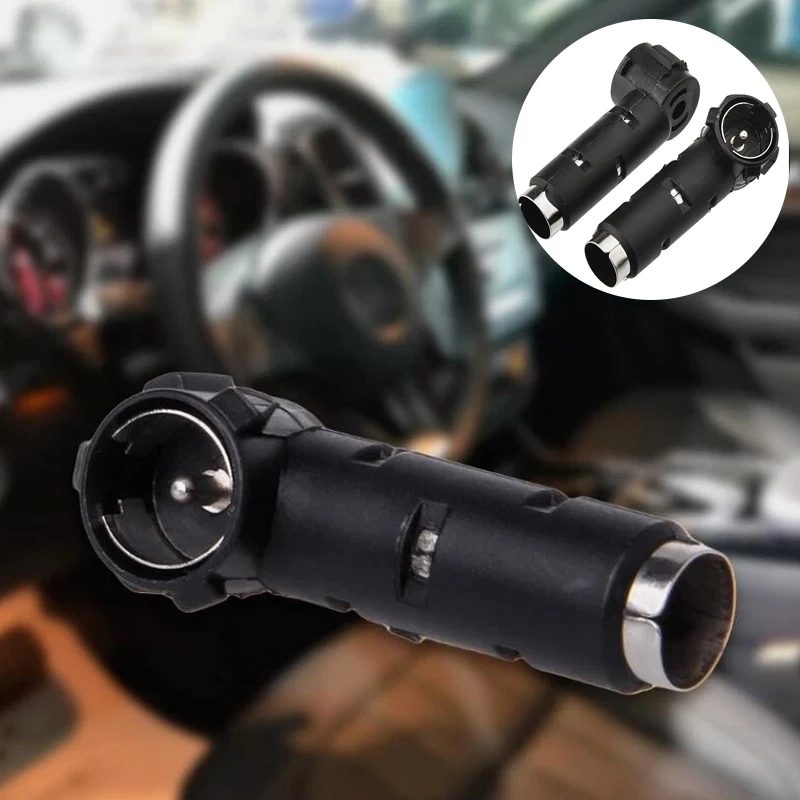 

Plastic Auto Adapters Vehicle Radio Stereo Antenna Adapter Aerial Connector Converts DIN To ISO Femal Car Accessories Universal