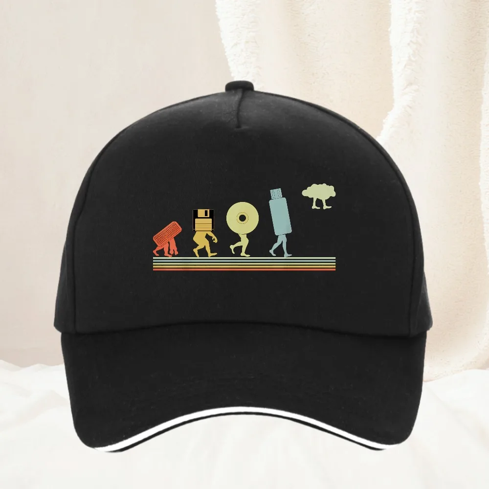Evolution Cloud Coding Programming hat Computer Science Python Programmer Eat Code Sleep Graphic Baseball Cap Men Gifts