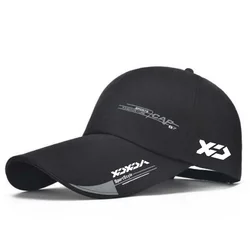 2024 Fishing Cap Men's Spring Summer New Fashion Baseball Cap Casual Sunscreen Sun Hat Outdoor Breathable Sports Fishing Cap