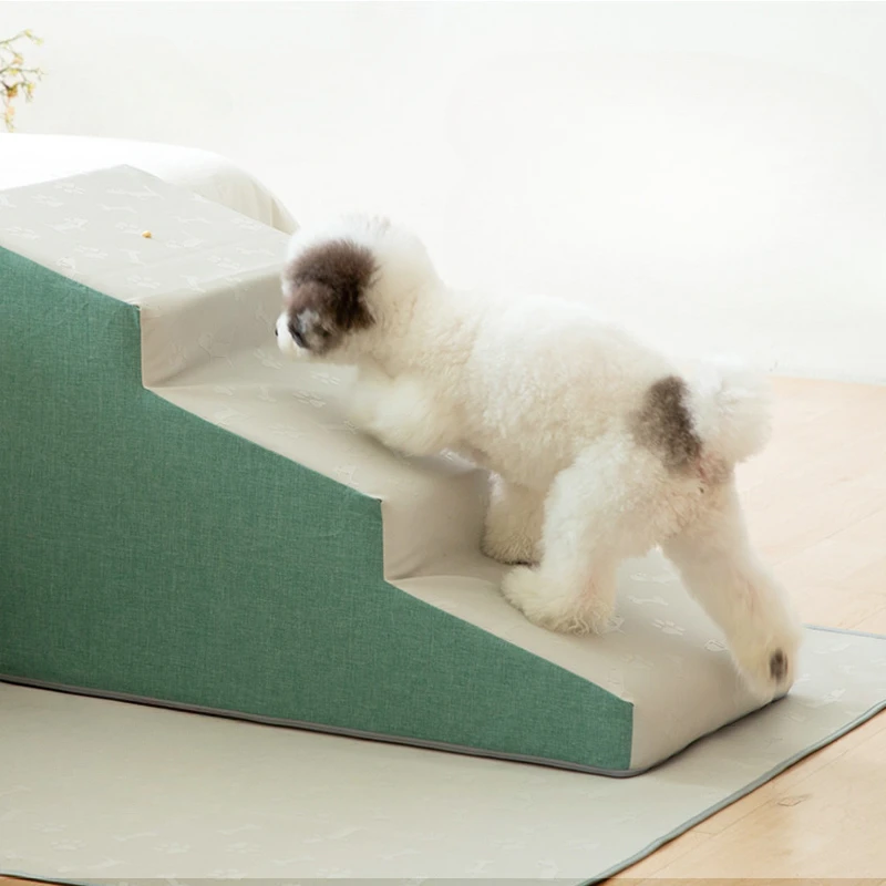 Cat specific bed climbing ladder