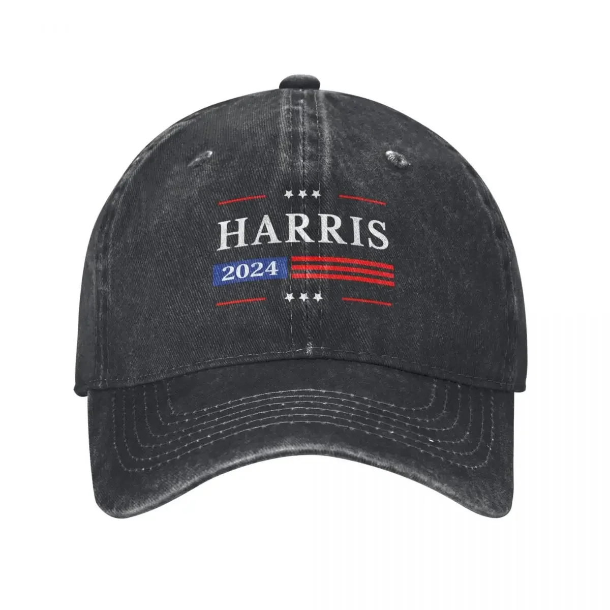 

Kamala Harris 2024 President American Flag Vintage Pro USA Vintage Baseball Cap Trucker Hat fishing hat funny hat Male Women's