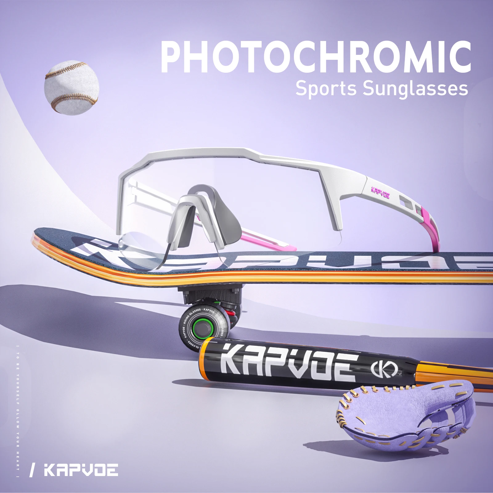 

Kapvoe Kids Photochromic Cycling Sunglasses Cycling Glasses UV400 Bicycle Goggles MTB Eyewear Outdoor Bike Glasses