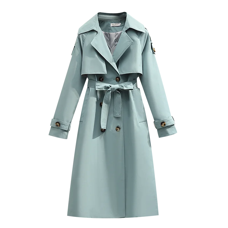 Lente En Herfst Trenchcoat Voor Vrouwen Lange Jas Vrouwen Jassen Casaco Feminino Abrigos Mujer