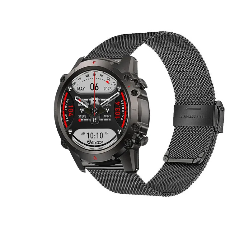 22 mm für Zeblaze Ares 3 Pro Armband Correa für Zeblaze Vibe 7 Pro Stratos 3 2 Lite Beyond 2 Btalk 3 GTR 3 PRO Band