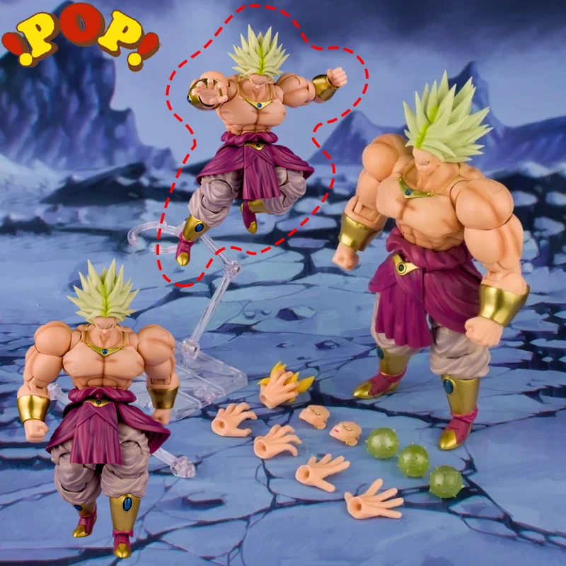 

NEW Demoniacal Fit Broly Action Figure Legendary Berserker Shatter The Universe Figure Broly Figurine Dbz Toy Kid Birthday Gift