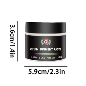Epoxidharzpigmentpaste für Harzfarbe, hohe Konzentration, leicht zu mischen, weiß, 1,76 oz, 50 ml 10 Hauptverkaufsepoxy Tinta für Boden - №3
