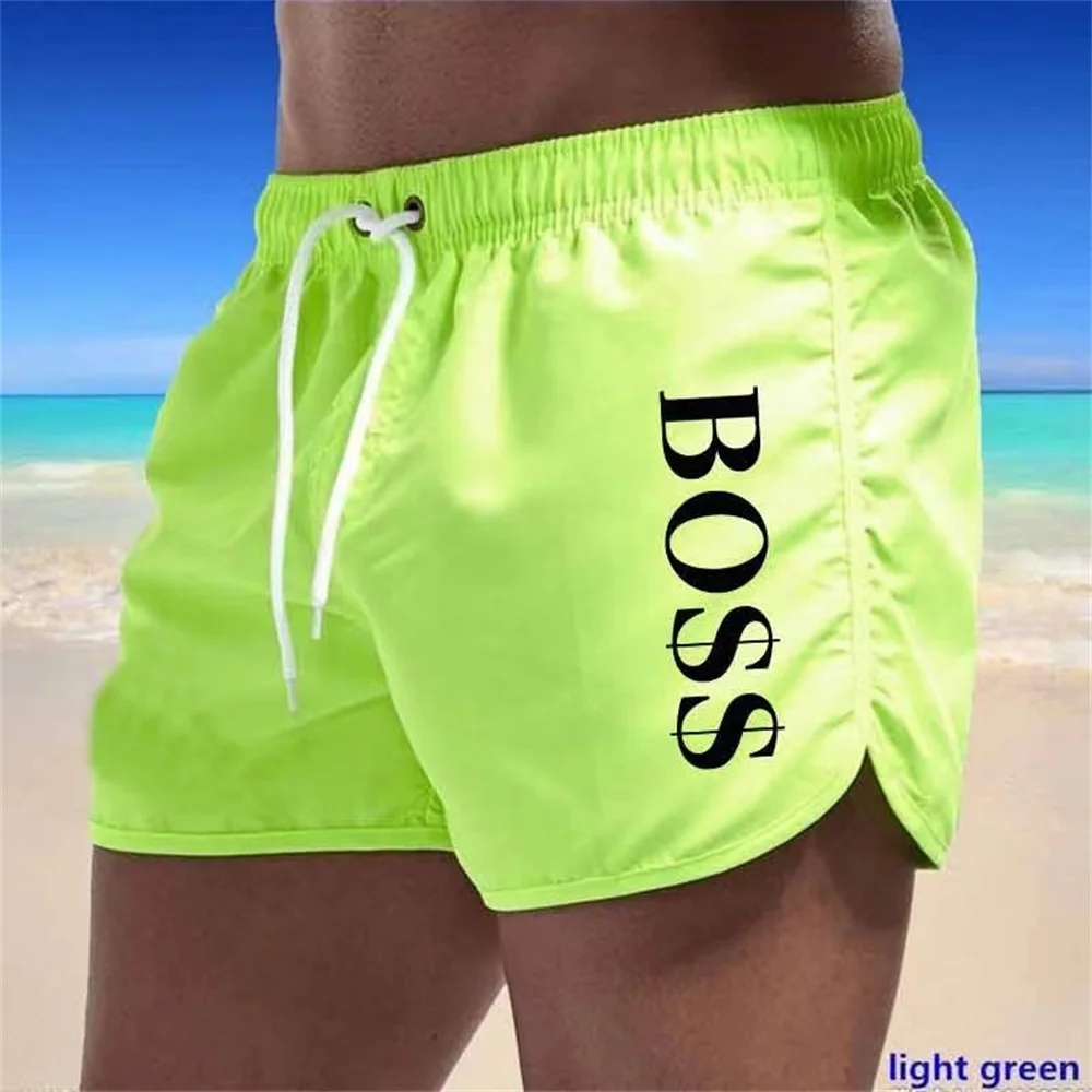 2025 New Mesh Breathable Fitness Men's Fashion Sports Shorts Running Speed Dry Pants Summer Thin Training Beach Pants Swim Cool - Image 5
