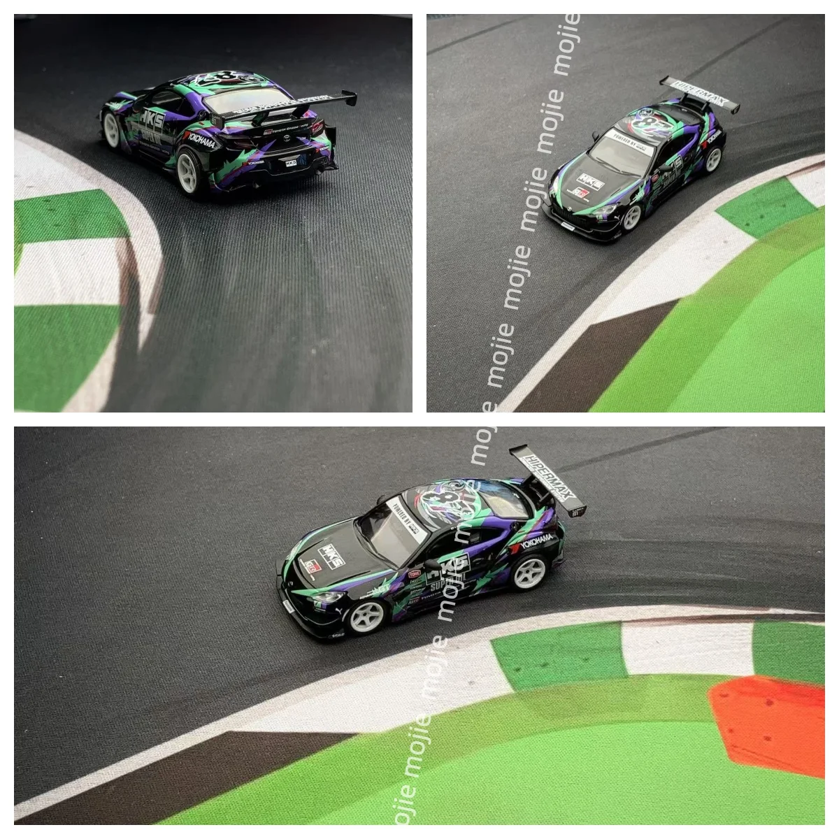 Minigt 1/64 HKS GR86 JDM Diecast Model Car Collection Limited Edition Hobby Toys