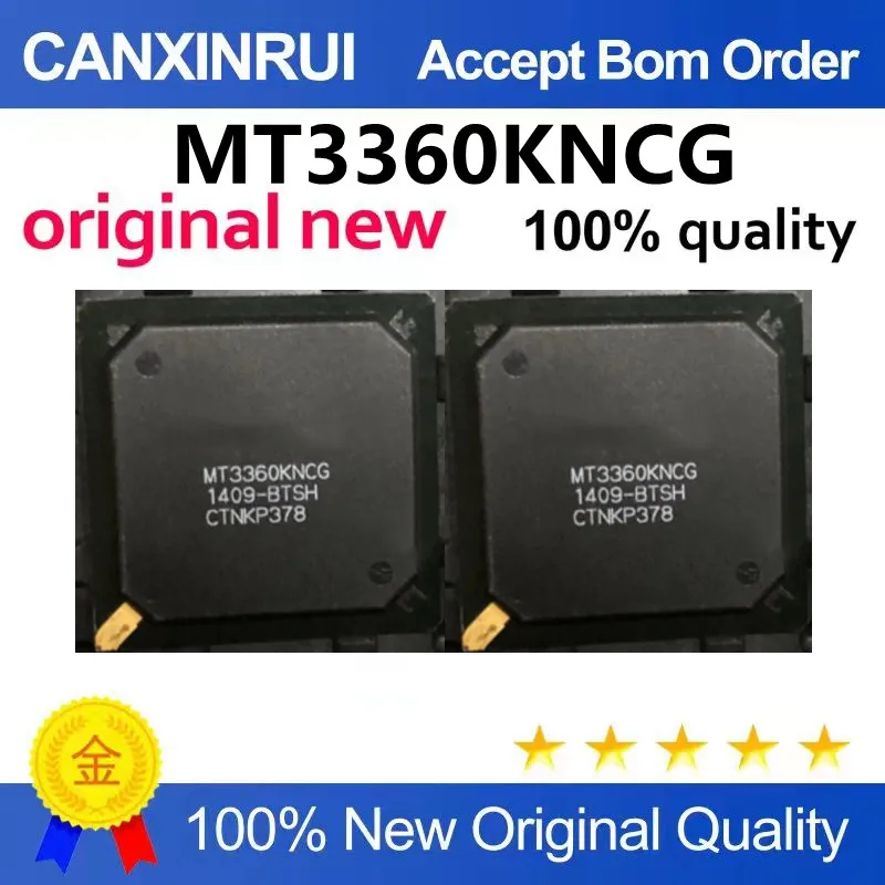 (5-100 Pieces) MT3360KNCG Mediatek BGA Chip Imported Reliable Stock Multifunctional Chip for Electronics Market