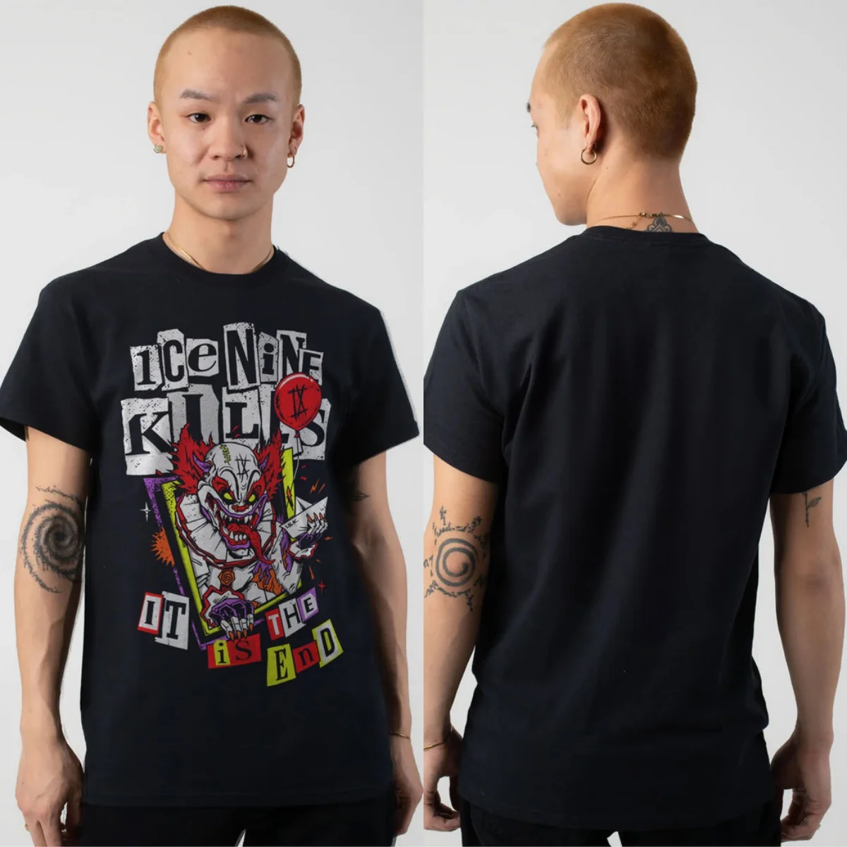 Rare Ice Nine Kills Graphic Cotton T-shirt Unisex Summer Short Sleeve Fashion Brand Tee Luxury Casual Vintage Tees
