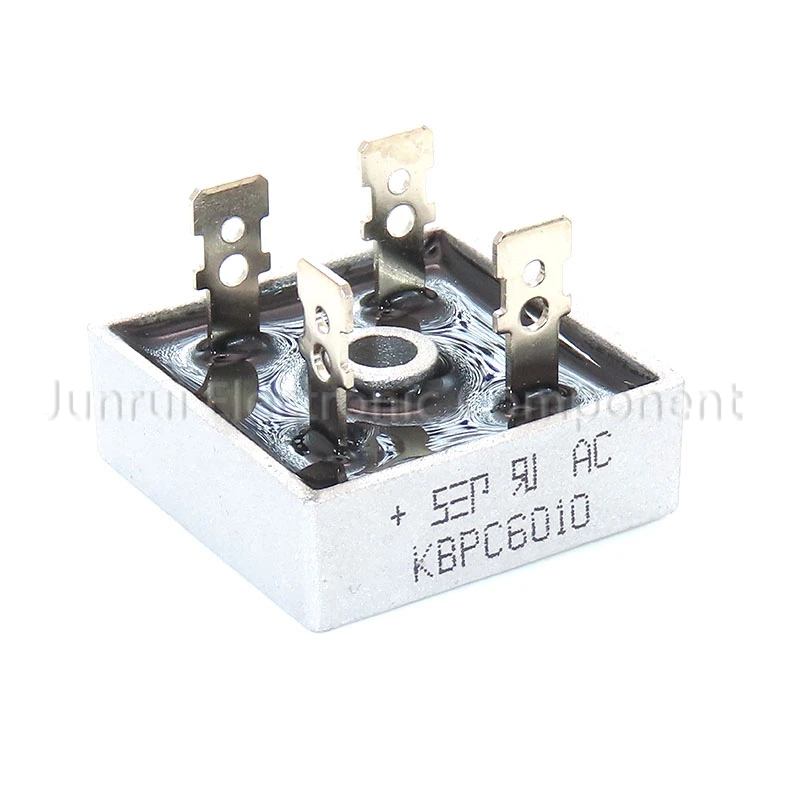 10 PÇS/LOTE KBPC6010 Pilha de ponte retificadora 15A/25A/35A/50A/60A ponte monofásica KBPC5010 KBPC2510 KBPC1510 KBPC3510