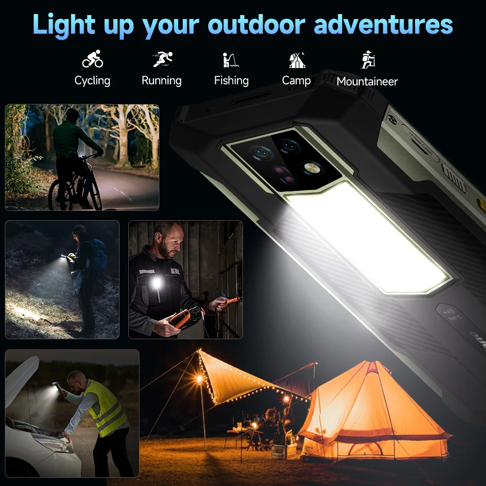 Ulefone Armor 24 Rugged Phone, 22000mAh, Up to 24GB + 256GB, 6.78 ", 120Hz Smartphone, 64MP + 64MP, NFC Phone, Global Version