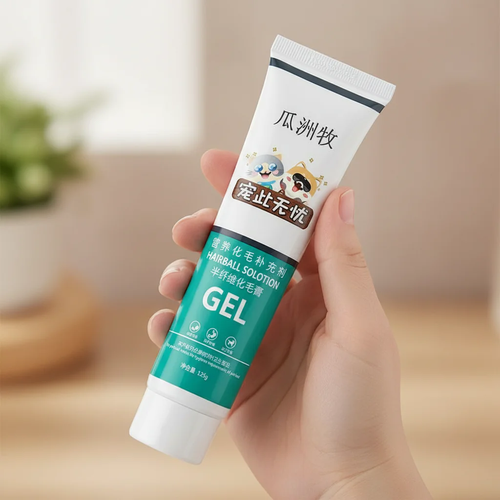 Cat High-Energy Nutritional Hair Cream, Hair Ball Removal Cream, Pet Kitten Hair Cream, Spit Out Hair Ball Nutritional Cream