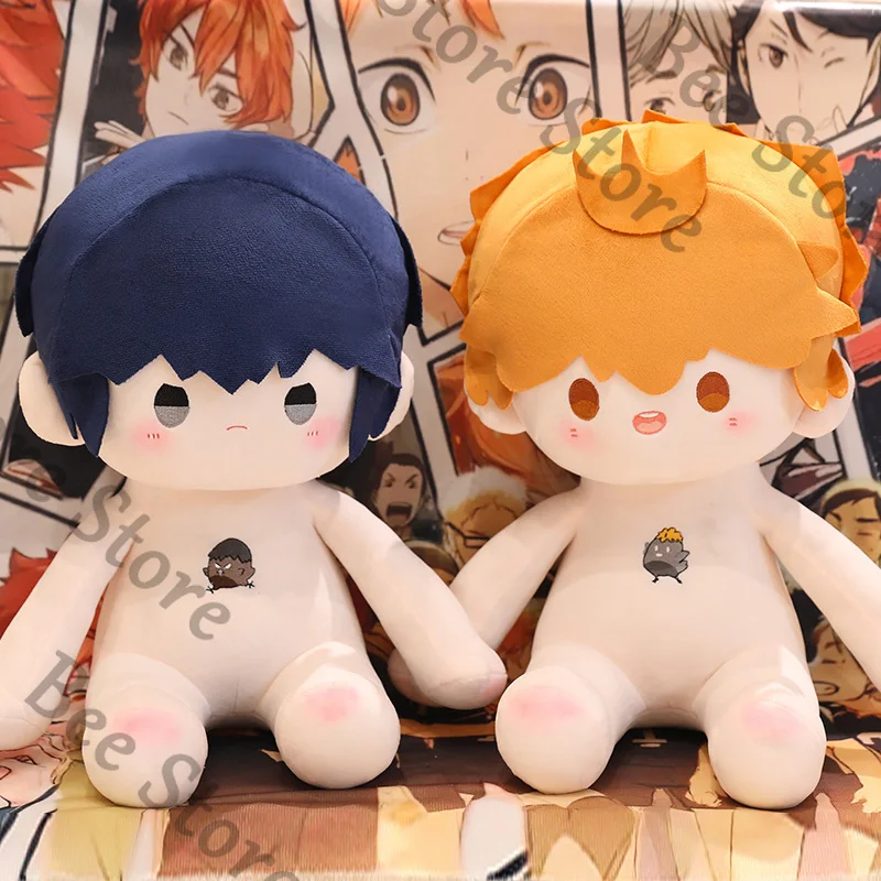 

Хайкю!! Хината Шойо/Тоббио Кагеяма колеги атрибут обнаженное платье 40 см хлопковая кукла Q-милый плюшевый подарок высокого внешнего вида