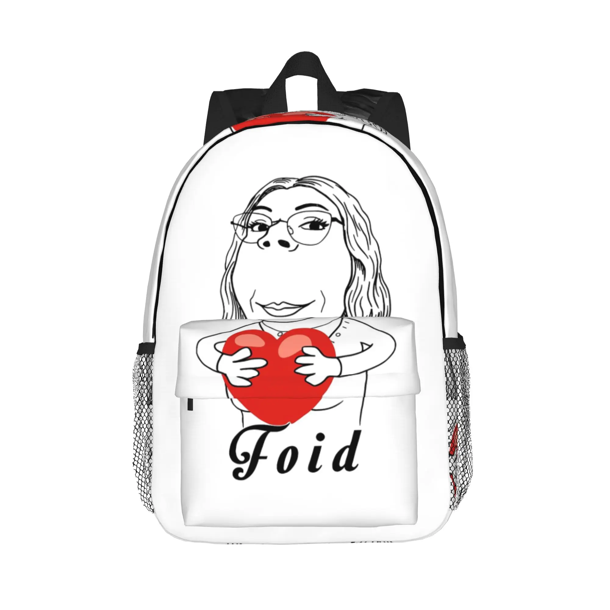 Foid Chud Matching Soyjak Soy Wojak Soyboy Meme Backpack Hot Sale Daypack Boy Girl BookBag Shoulder Bag for Men Women School Bag
