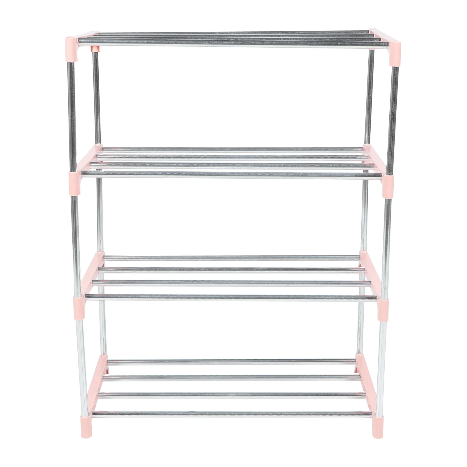 

Four Layer Shoe Storage Rack Elegant Simple Design Non Tip Over Structure Perfect for Living Room Entryway Dormitory Shoes