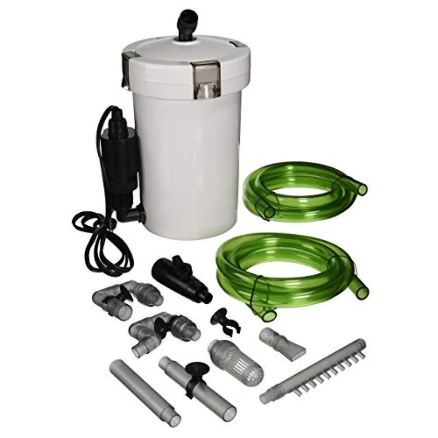 

Tech'n'Toy HW-603B 106 GPH 3-Stage External Canister Filter, 12 Pcs Set