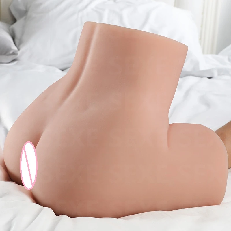 15Kg Silicone Sexy Big Ass 3D Sex Doll +18 Male Masturbator Realistic Vagina Anal Dual Channel Pocket Pussy Adult Sex Toy for Me