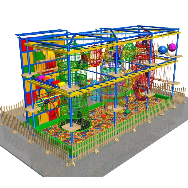 

Hao Yun Children's Rope Climbing Rope Course Equipment Children's Indoor Playground Rope Course Adventure Park