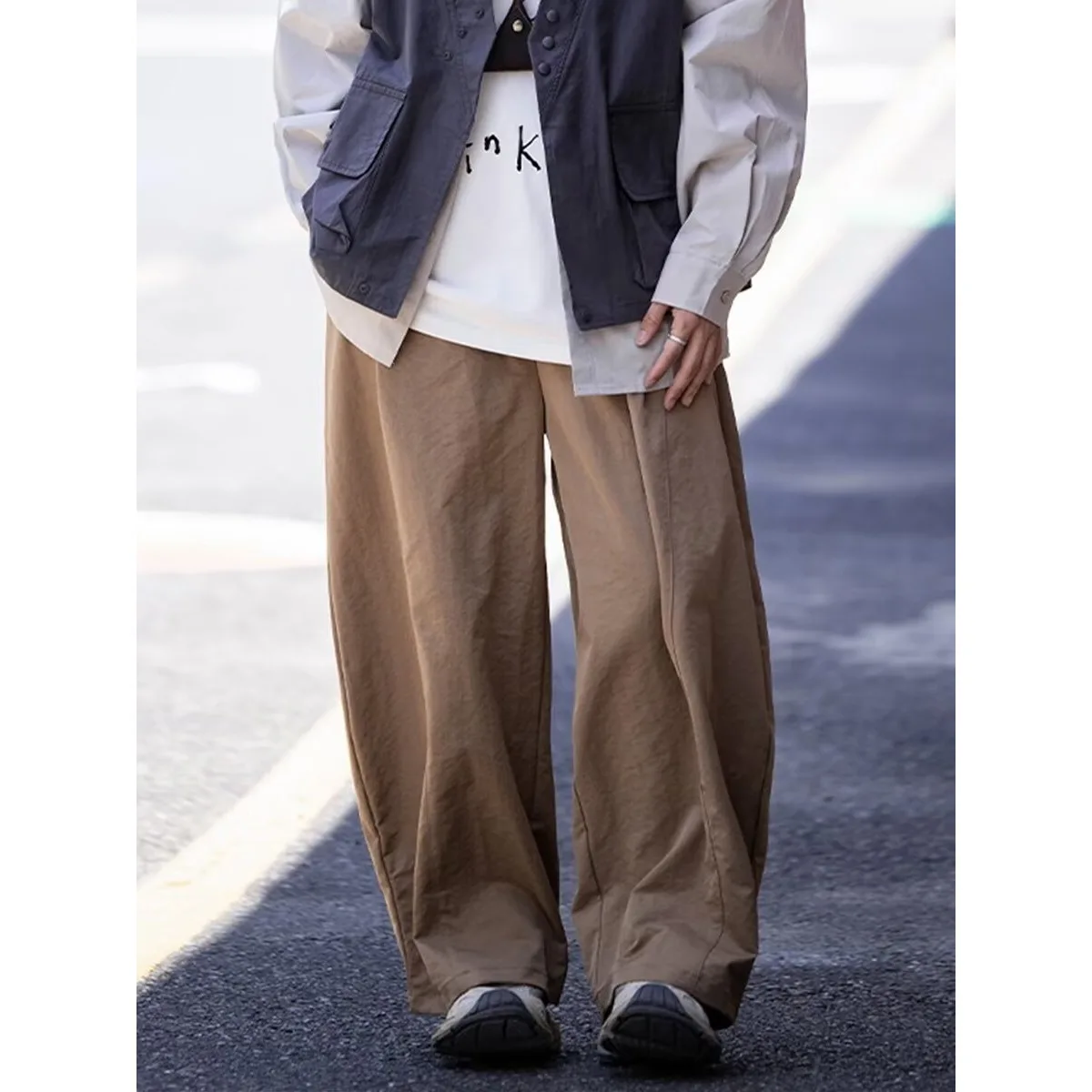 Non-shrink work pants - khaki