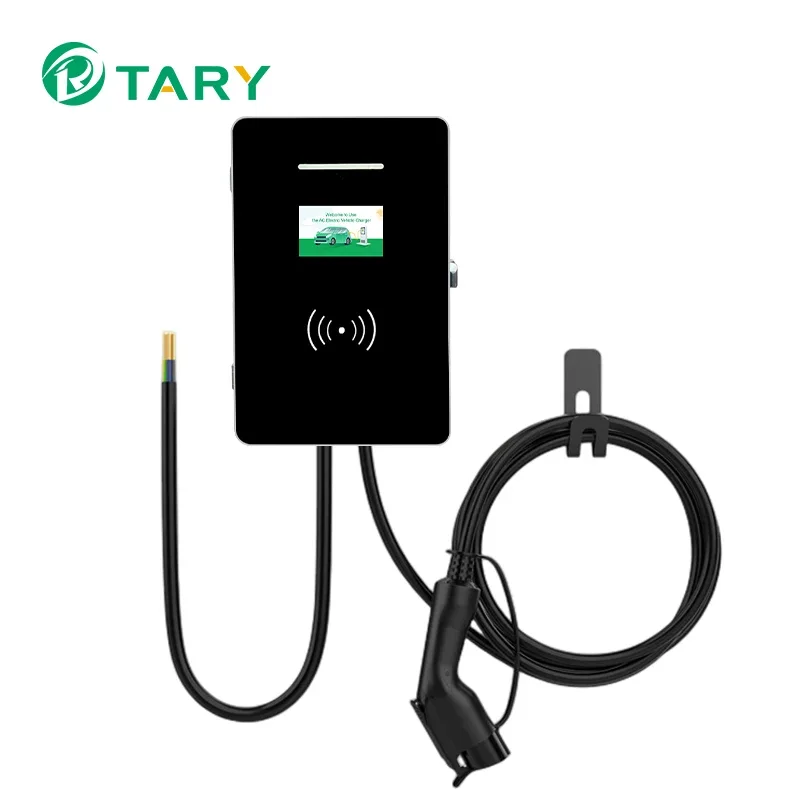 

17.6 KW AC EV Charger Manufacturer Electric Car Charger Station 5M TPU Type 1 Cable CE APP Wifi 80A EV Charging Pile