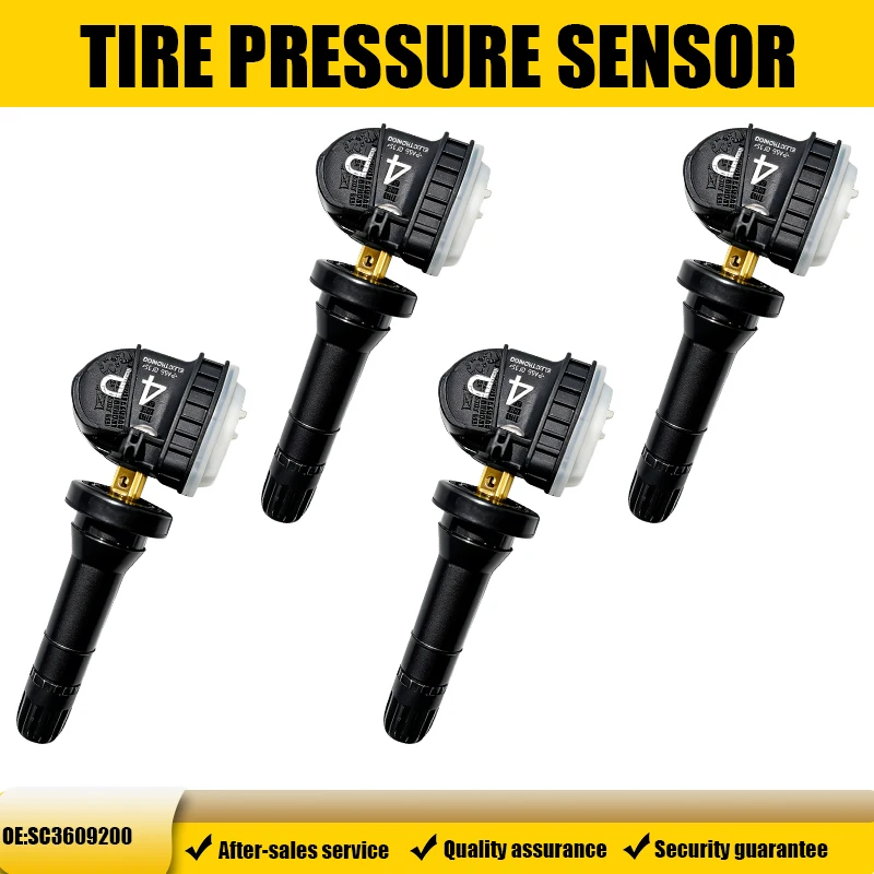 1/4PCS 433MHZ Tire Pressure Sensor TPMS Fit For BYD Han Qin Song Tang Yuan EV Pro Plus DM Replacement For SC3609200 SC-3609200
