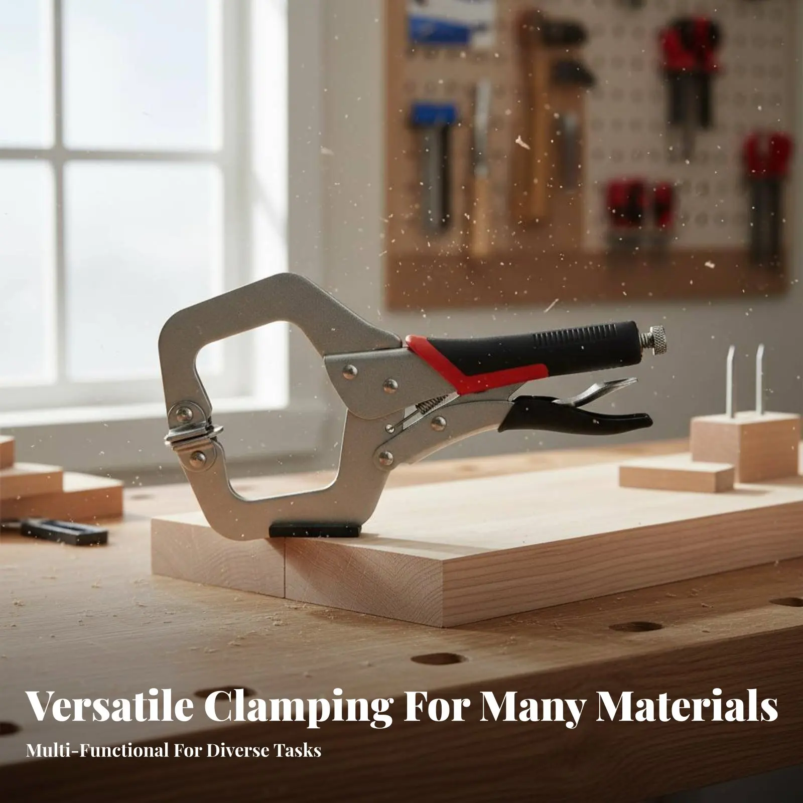 C-Shaped Locking Clamp Fast-Release Lever Robust Duty C-Clamp Clamping Tool Professional Grade Wear-Withstand Ant for Carpenters - view 5
