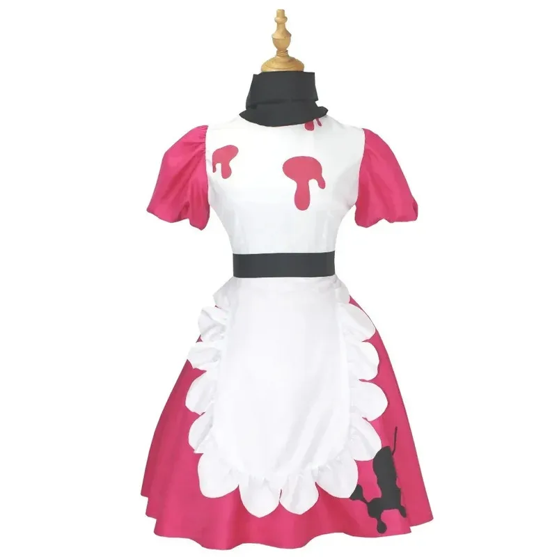 

In Stock XS-3XL Anime Niffty Cosplay Costume The Cleaning Maid Full Set Uniform Halloween Carnival Party Prom Unifrom for Women