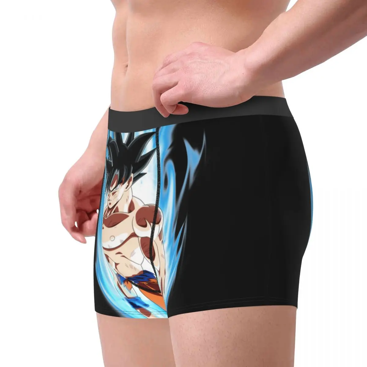 Men's Ultra Instinct Underwear Goku Kakarot Dragon Ball Manga Sexy Boxer Briefs Shorts Panties Homme Soft Underpants