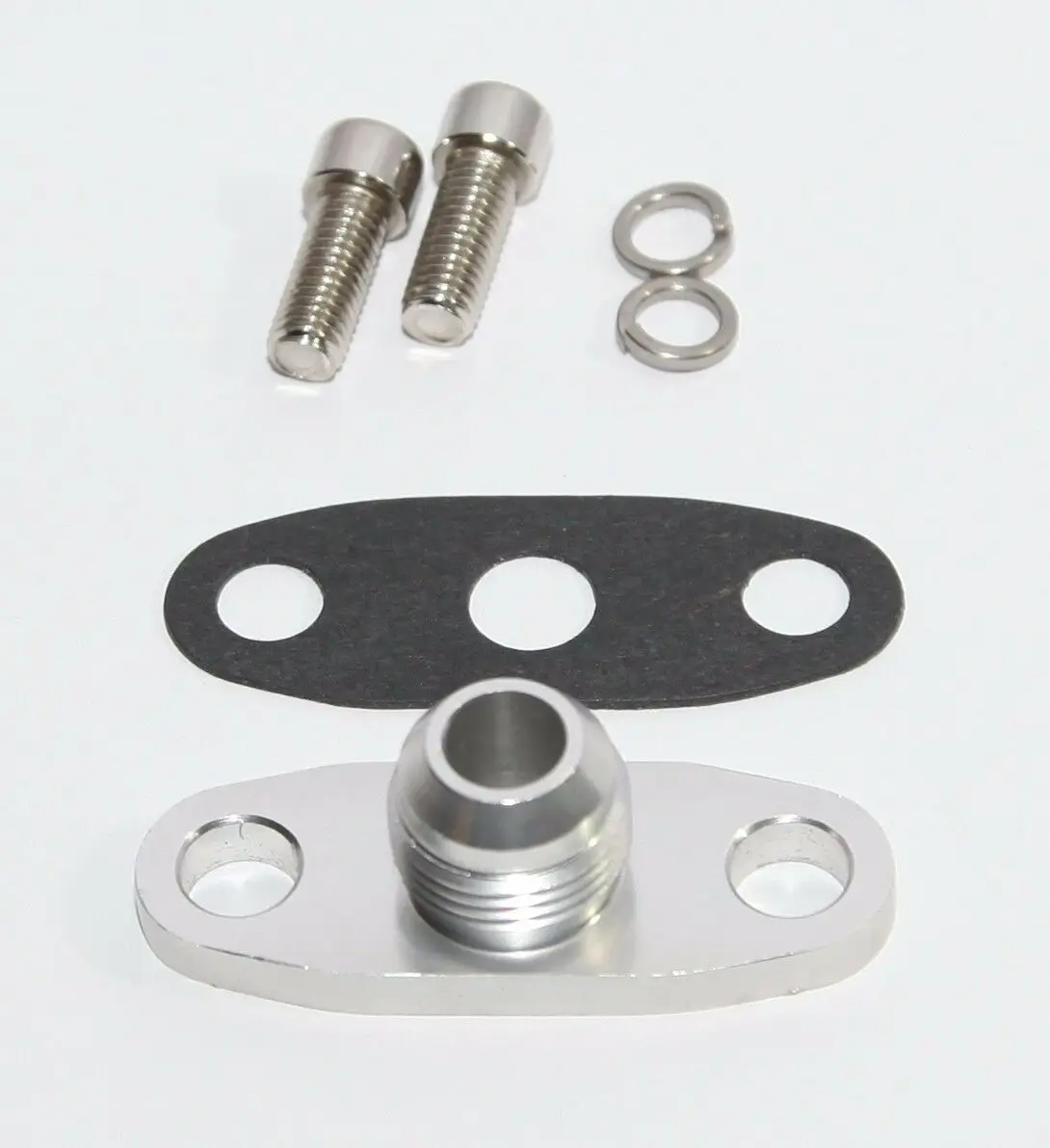 

10AN Oil Drain Flange Adapter for T3 T4 T3/T4 T35 T40 T60 T70 Oil Cooled Turbo