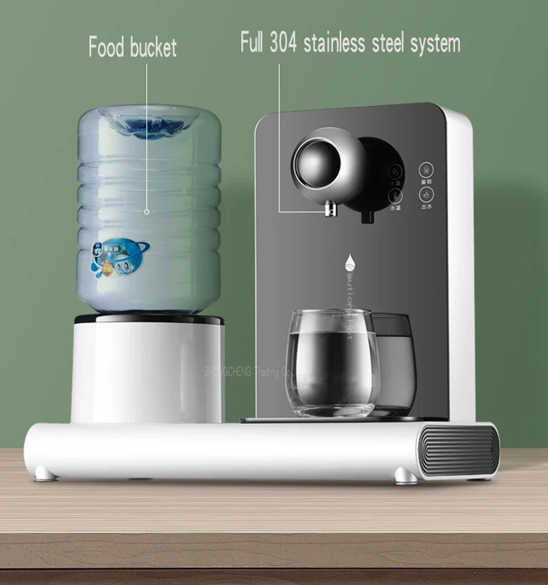 Instant Hot Water Dispenser Instant water dispenser household desktop fast heating small barreled mineral water heater