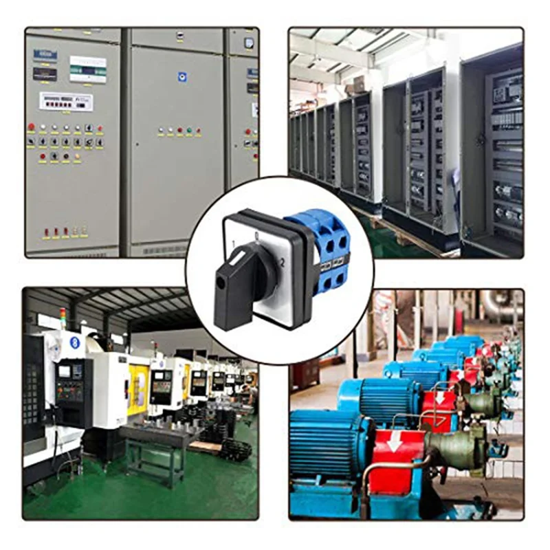 

BMBY-LW26-25 Переключатель, 3 положения, 8 клемм, универсальные поворотные кулачковые переключатели с фиксацией, 20 А, 550 В