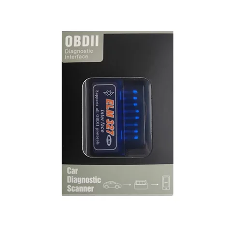 Мини-сканер EML327 V2.1 OBD2 Bluetooth Для Диагностики Автомобилей С Поддержкой Android/Windows