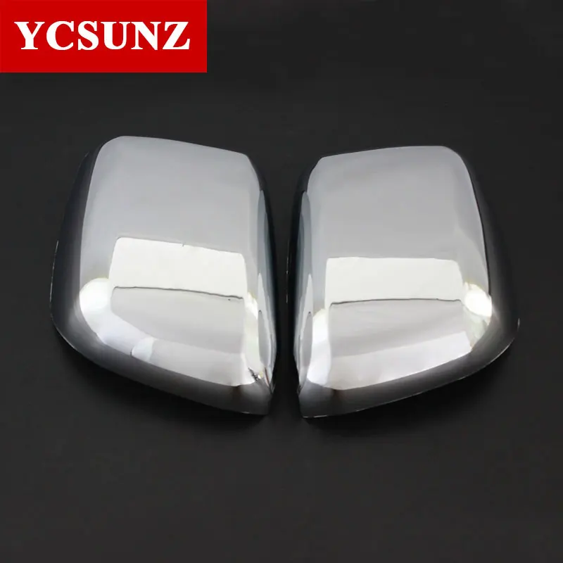 Chrome Side Mirror Cover Car Accessories For Nissan Frontier Navara D40 2006 2007 2008 2009 2010 2011 2012 2013 Exterior Parts